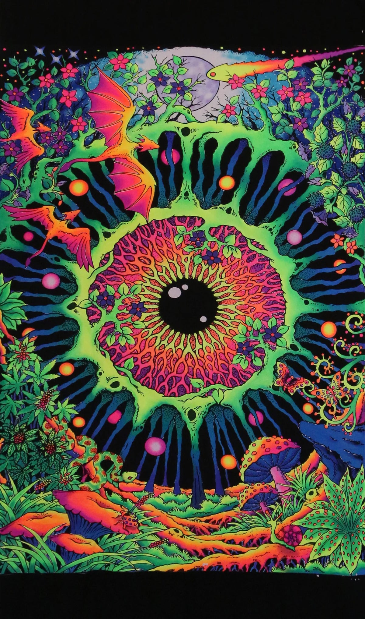 UV Wallhanging : Cosmic Eye