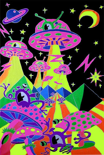 UV Wallhanging : UFO