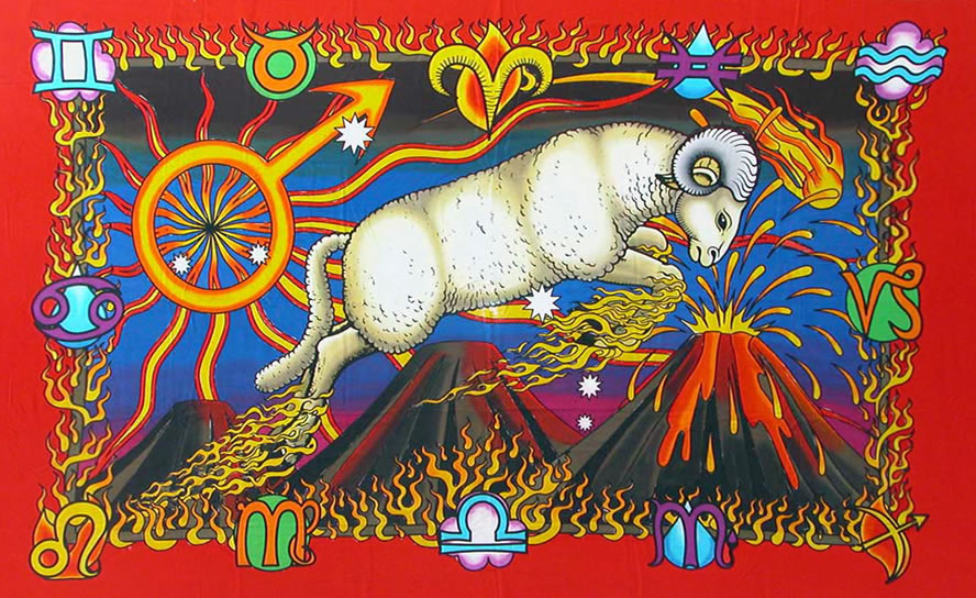 Zodiac Wallhanging : Aries