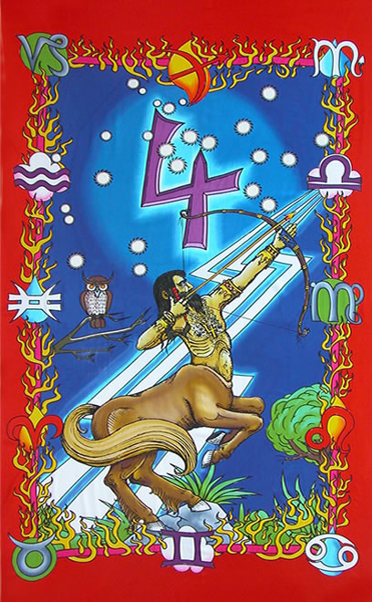 Zodiac Wallhanging : Sagittarius