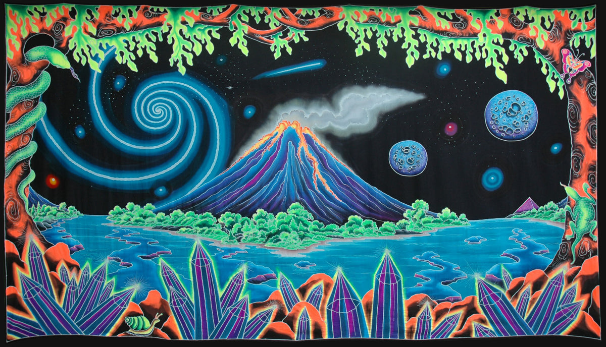 Giant UV Banner : Volcanic