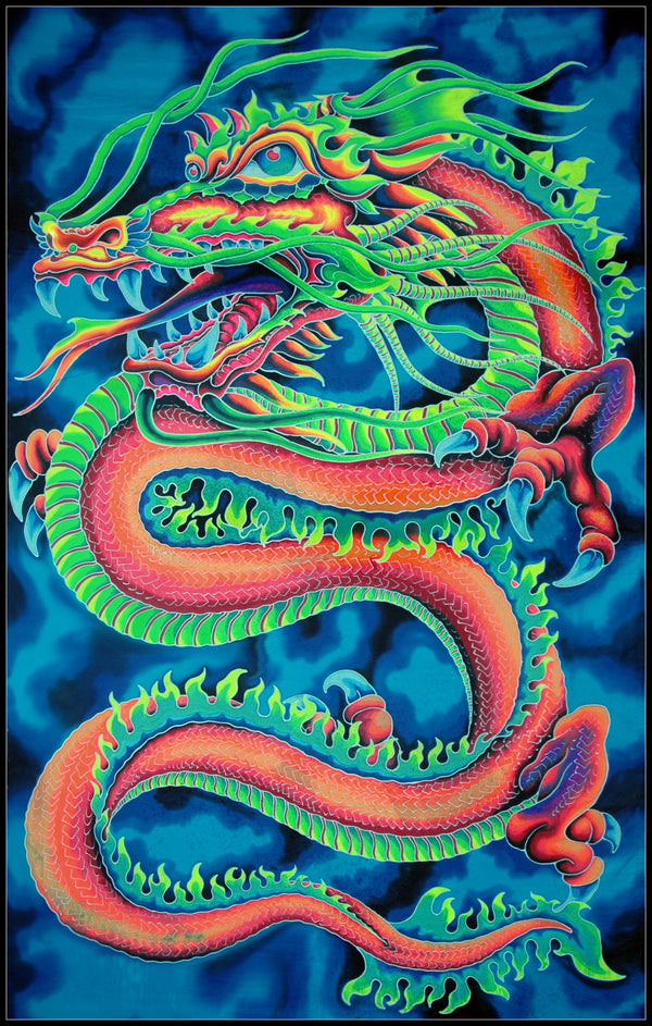Giant UV Banner : Fire Dragon