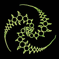 EMB03 UV lime triskelion Products