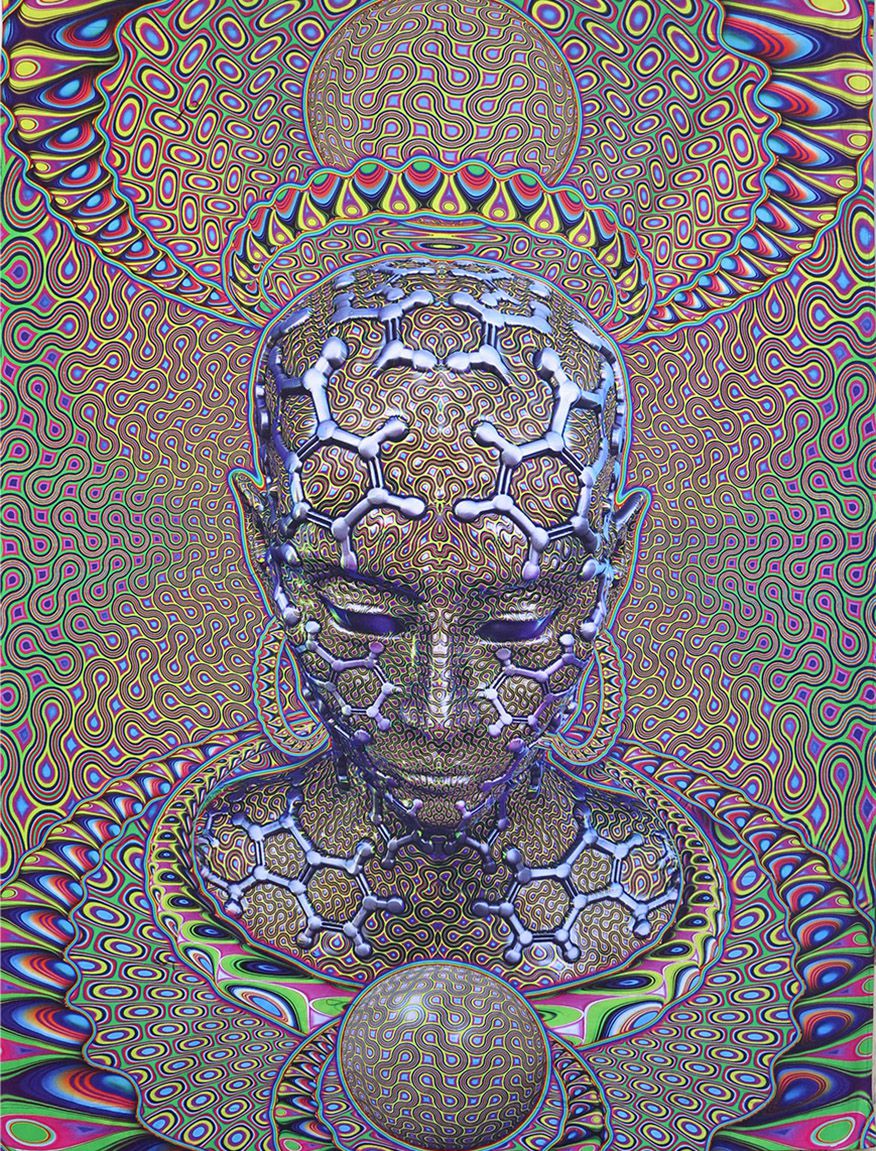 Digi-print : Micro Macro - Digi-print Art Canvases - Space Tribe