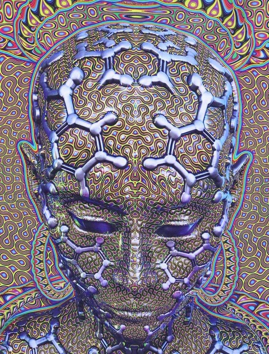 Digi-print : Micro Macro - Digi-print Art Canvases - Space Tribe