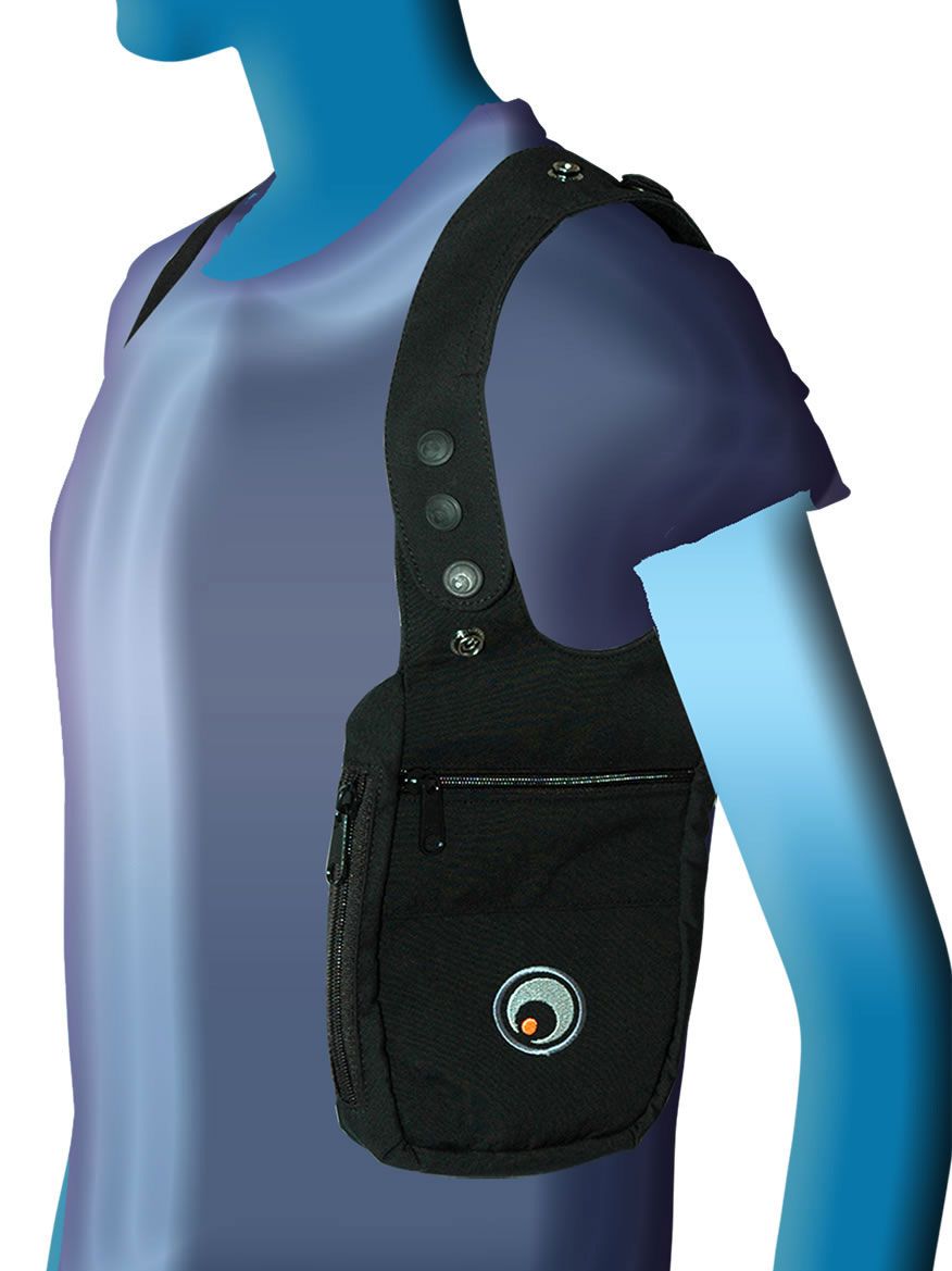 Shoulder Holster : Black - Accessories - Belts + Holster - Space Tribe