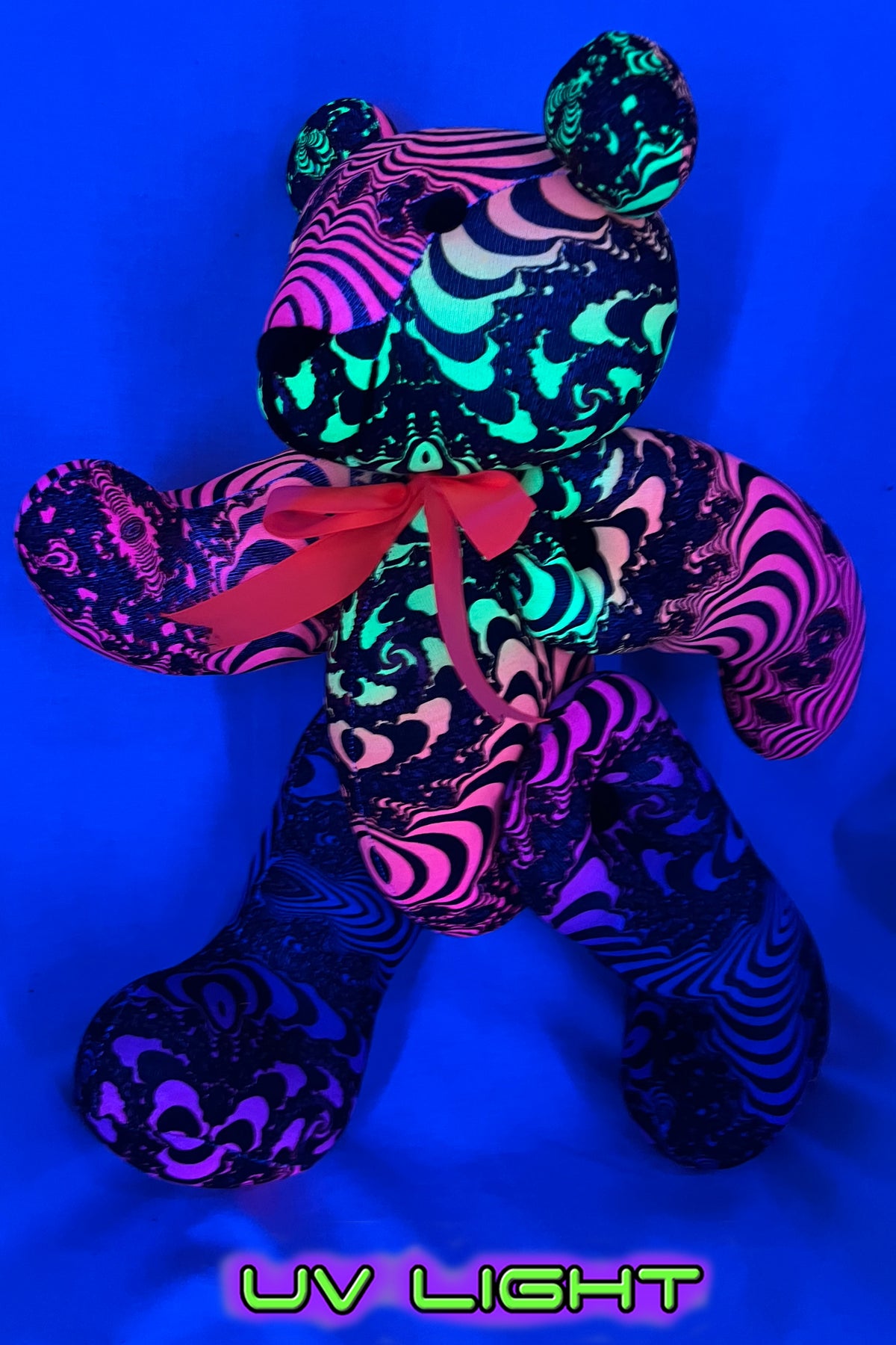 Teddy Bear : Rainbow Fractal