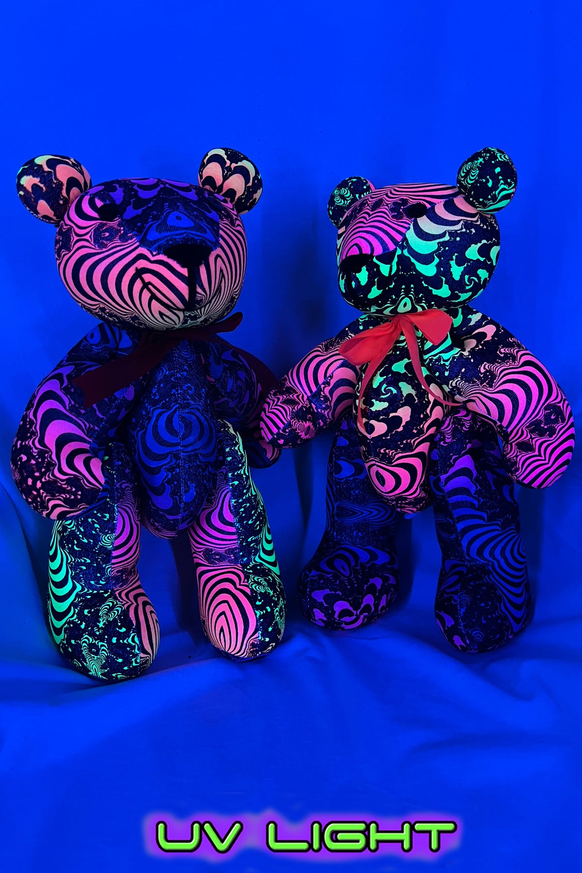 Teddy Bear : Rainbow Fractal