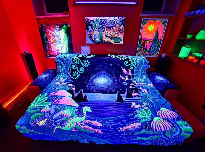 King-size Bedset : Space Jungle - Accessories - Bedding - Space Tribe