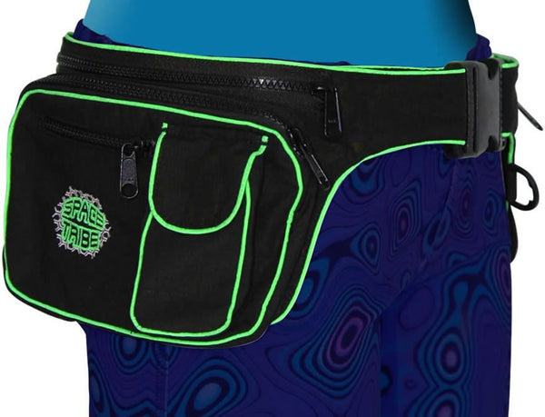 Utility Belt : Black/UV Lime – Space Tribe