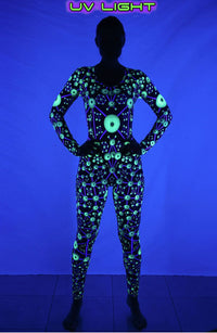 Long Sleeve Catsuit : Atomic Alien - Women Catsuits - Space Tribe