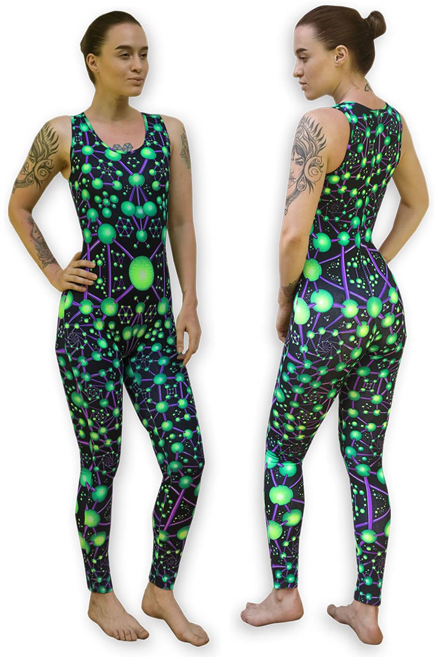Catsuit : Atomic alien - Women Catsuits - Space Tribe