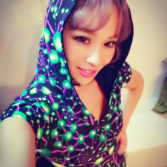 Hooded Playsuit : Atomic Alien - Women Catsuits - Space Tribe