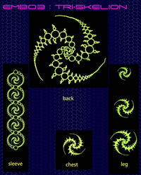 Morph Jacket Pixie Hood : Lime Triskelion - Men Jackets - Space Tribe