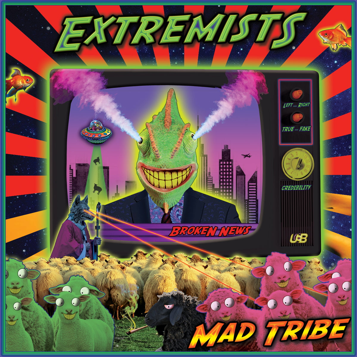 Extremists - Alien Sex Slave : 12" picture disc by Mad Tribe