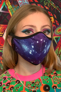 Face mask : Purple Space