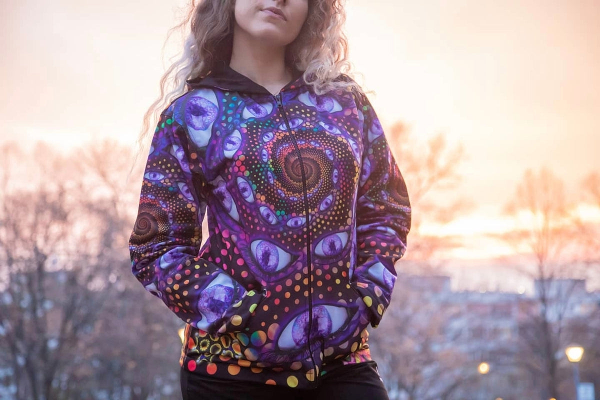 Sublime Hooded Jacket : LSD Party (no Text)