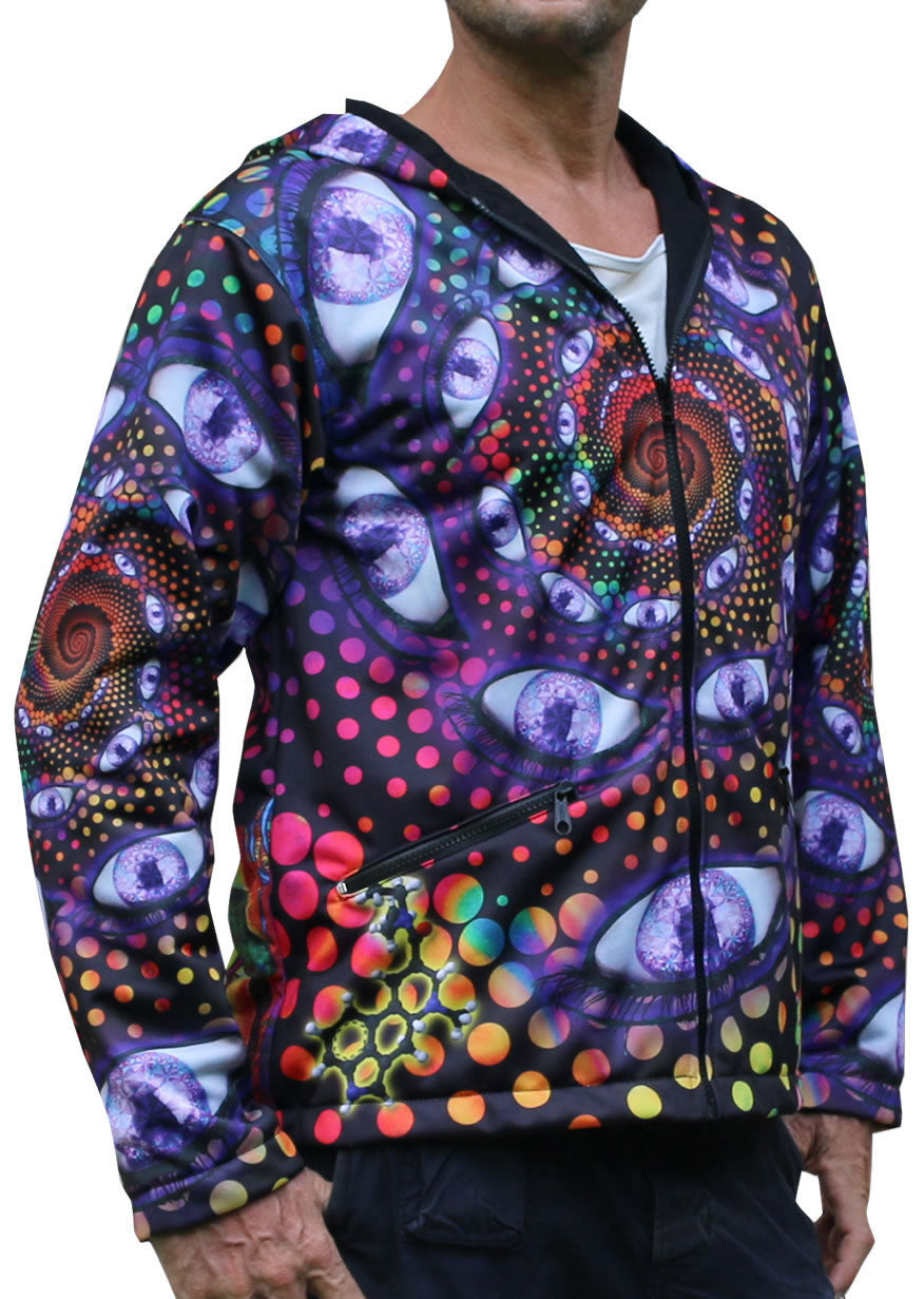 Sublime Hooded Jacket : LSD Party - Men Jackets - Space Tribe