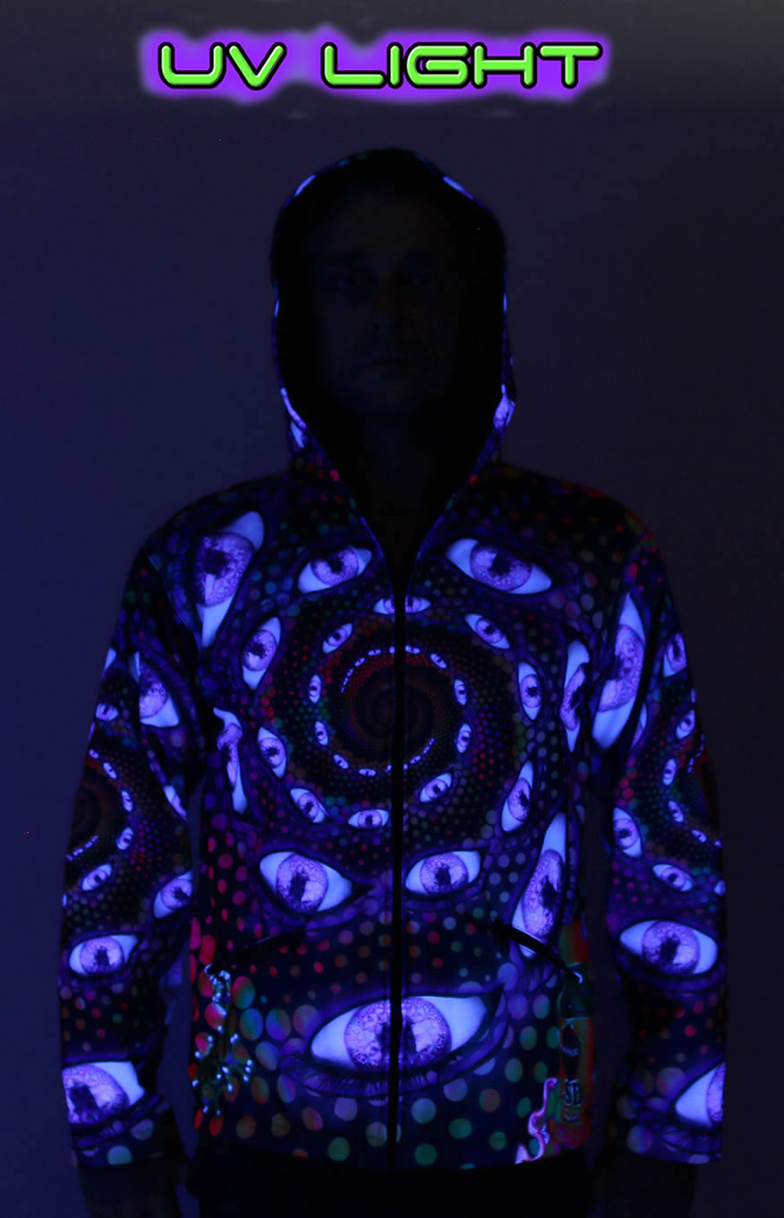 Sublime Hooded Jacket : LSD Party - Men Jackets - Space Tribe
