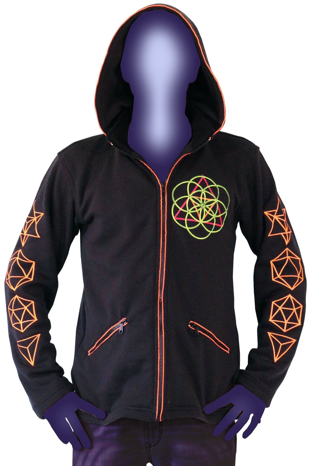 Morph Jacket Pixie Hood : Metatronic - Men Jackets - Space Tribe