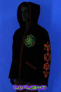 Morph Jacket Pixie Hood : Metatronic - Men Jackets - Space Tribe