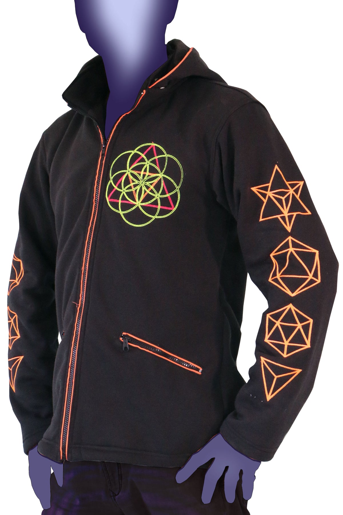 Morph Jacket Round Hood : Metatronic - Men Jackets - Space Tribe