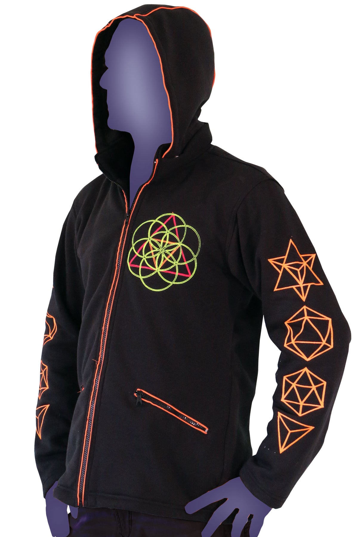 Morph Jacket Round Hood : Metatronic - Men Jackets - Space Tribe