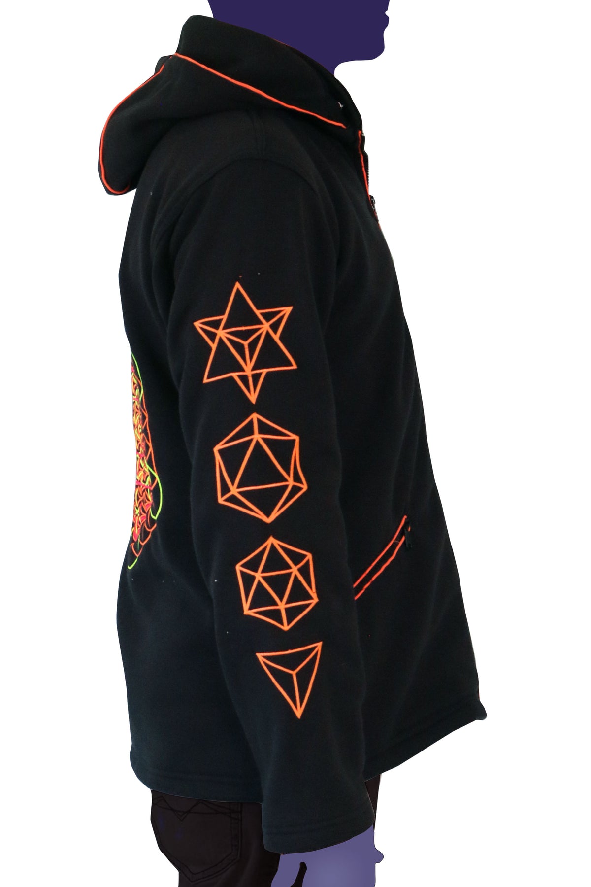 Morph Jacket Round Hood : Metatronic - Men Jackets - Space Tribe