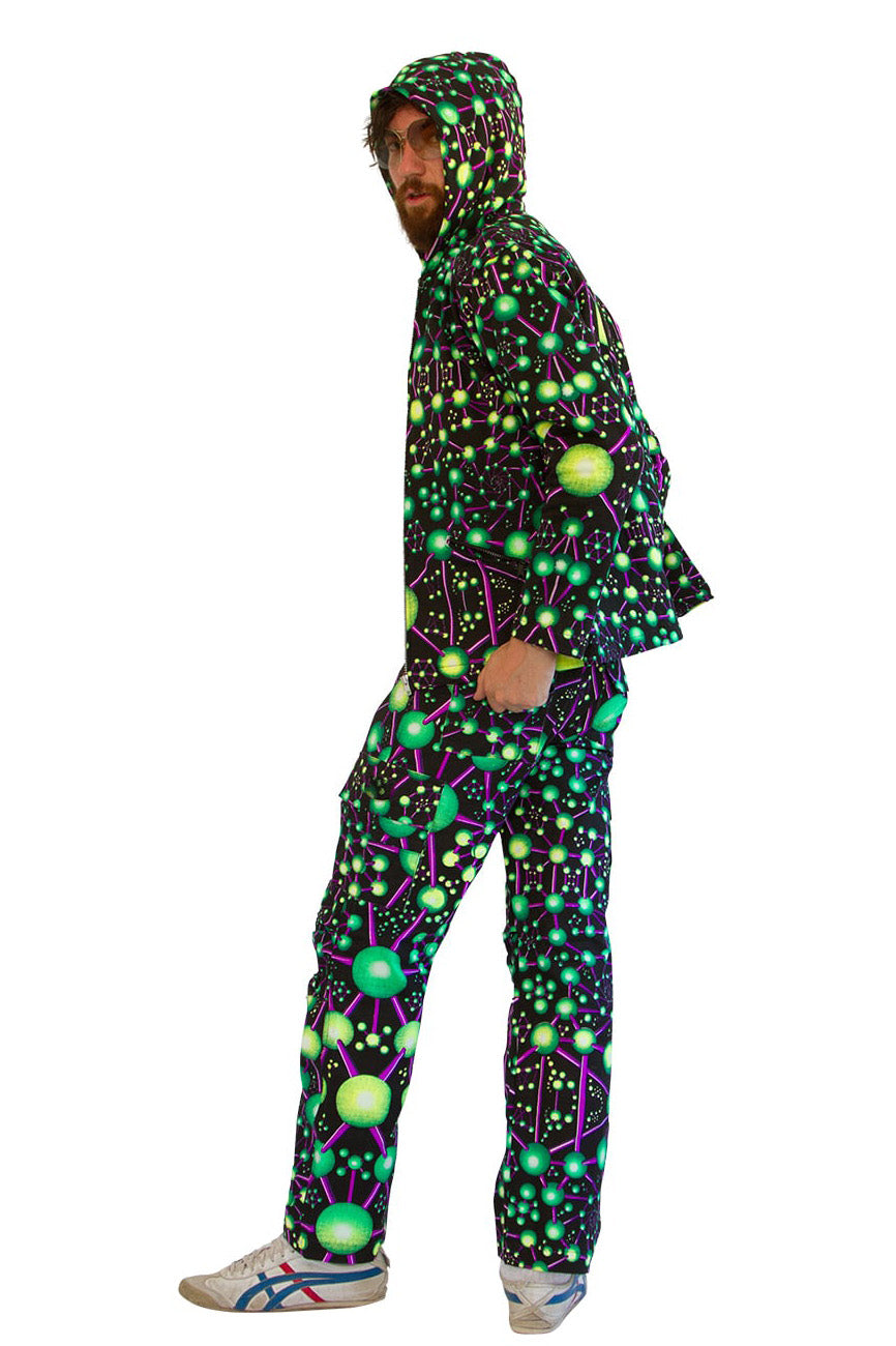 Hooded Zip Jacket : Atomic Alien - Men Jackets - Space Tribe