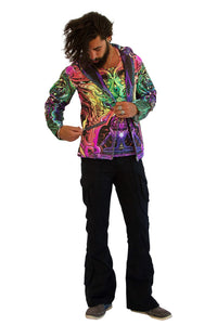 Hooded Zip Jacket : Alpha Centauri - Men Jackets - Space Tribe