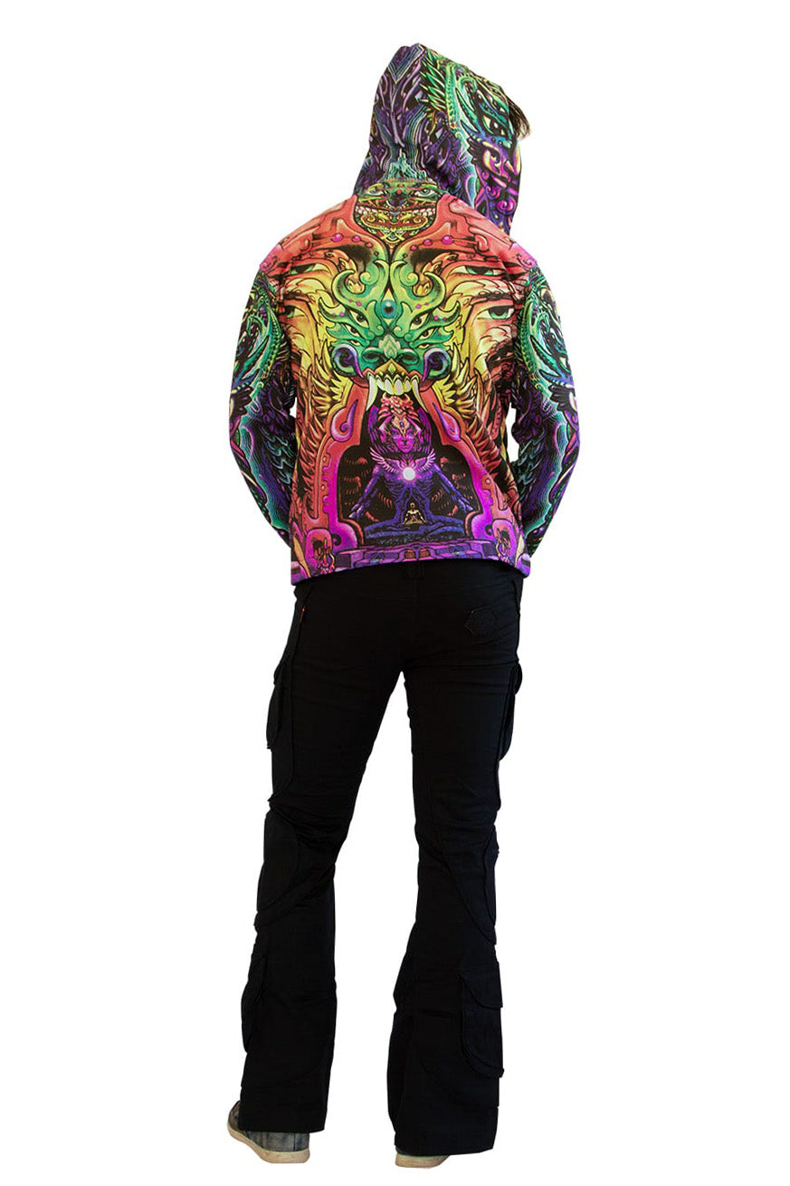 Hooded Zip Jacket : Alpha Centauri - Men Jackets - Space Tribe