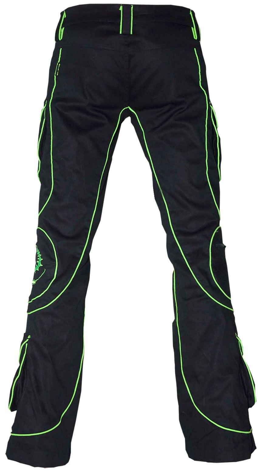 Tsunami Pants : UV Lime Tri-skelion - Men Pants - Space Tribe