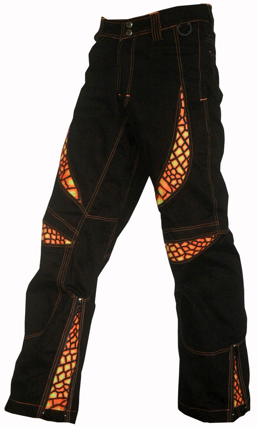Alien Eye Pants : Fire Dragonfly - Men Pants - Space Tribe