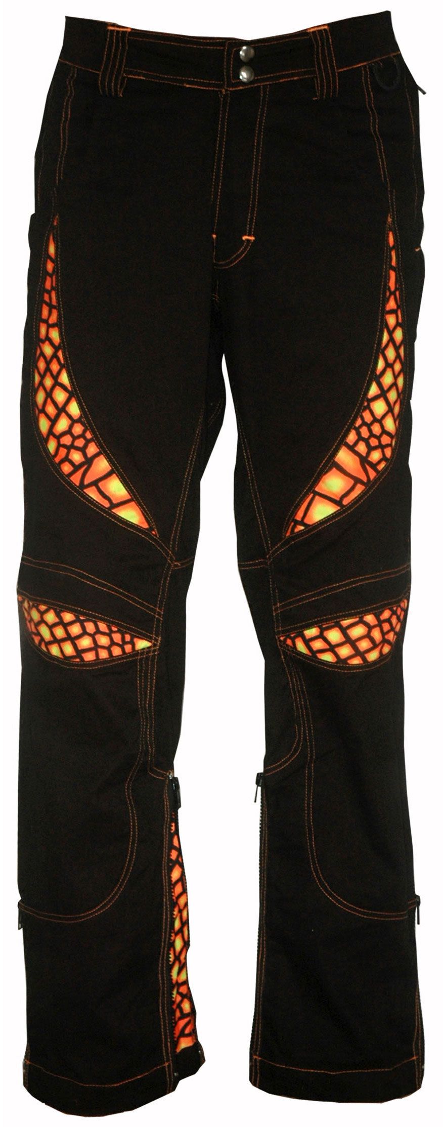 Alien Eye Pants : Fire Dragonfly - Men Pants - Space Tribe