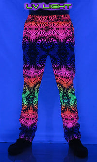 Chillout Pants : Rainbow Fractal - Men Pants - Space Tribe