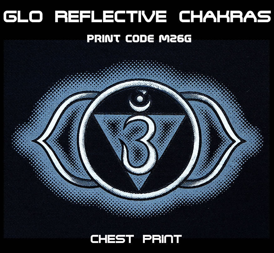 Cropped Sweat : Glow Chakra print - Women Tops - Space Tribe