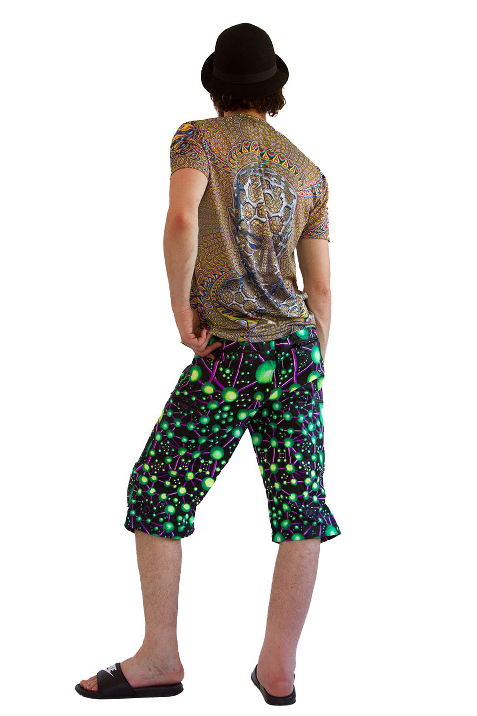 Cyber Shorts : Atomic Alien - Men Shorts - Space Tribe