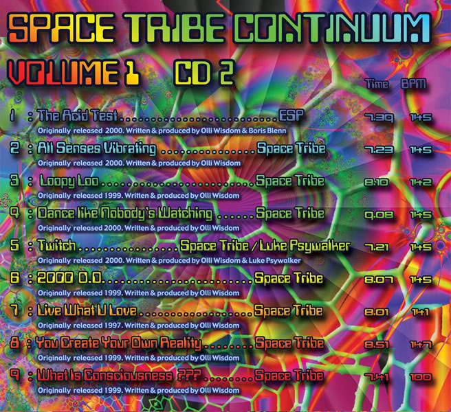 Space Tribe Continuum : Vol. 1 (2CD)
