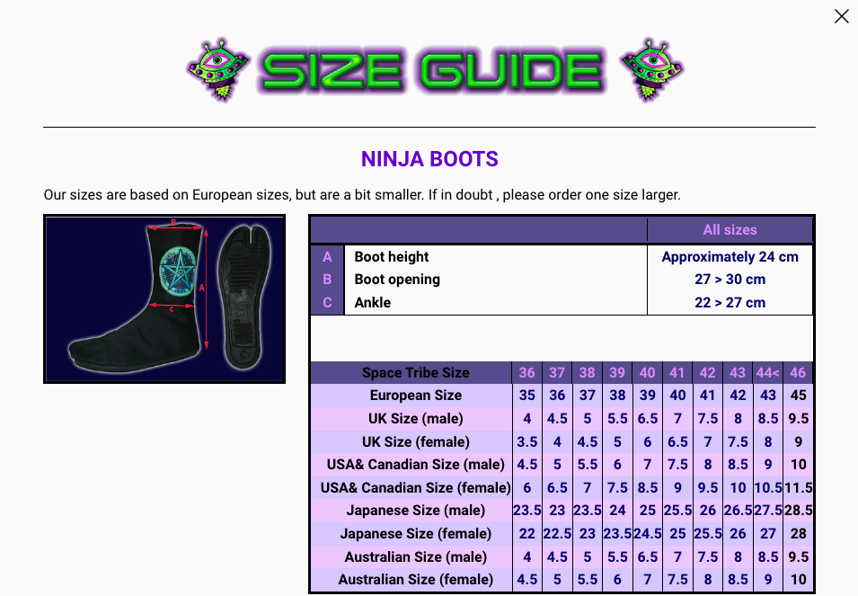 Ninja Boot : UV Lime Tri-skelion