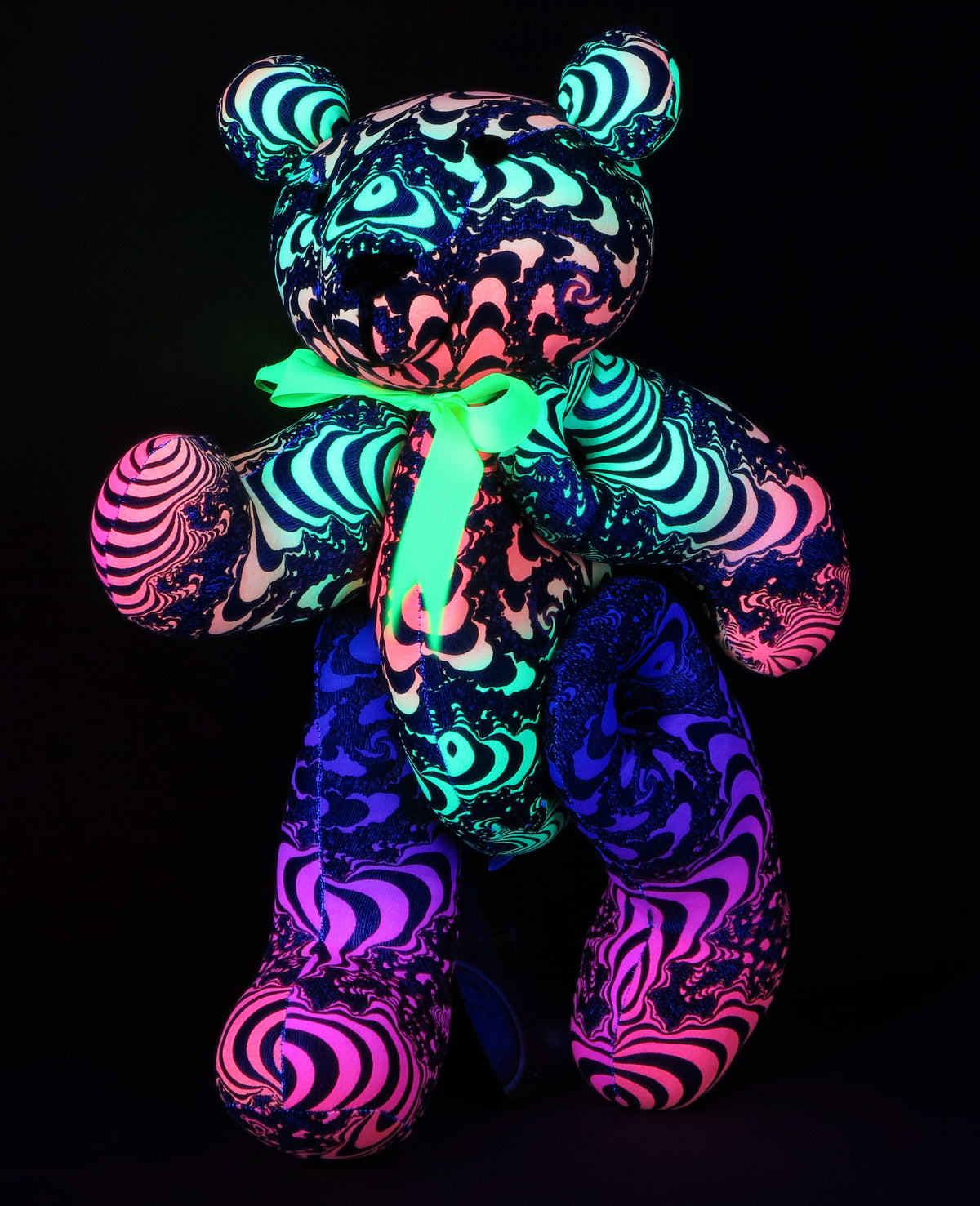 Teddy Bear : Rainbow Fractal