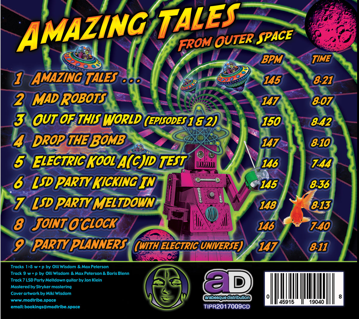 Amazing Tales CD : Mad Tribe