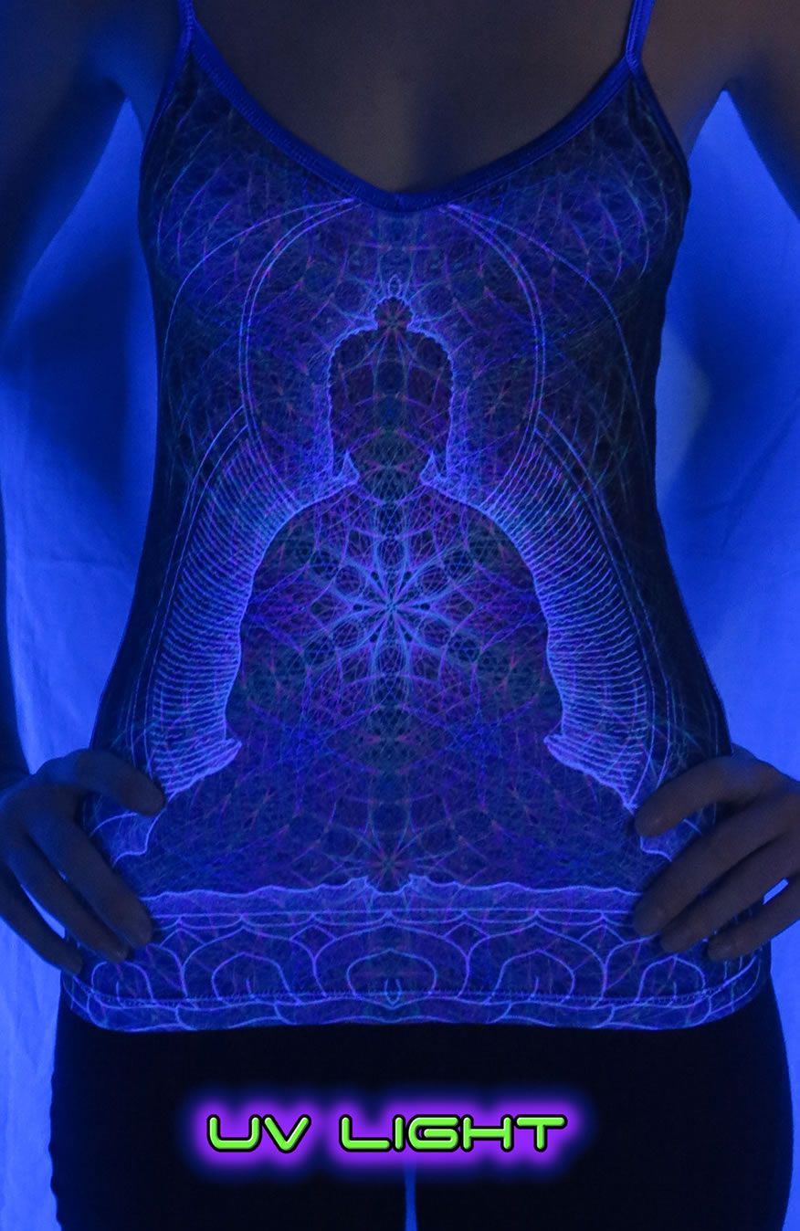 Sublime Strap Top : Rainbow Buddha - Women Tops - Space Tribe