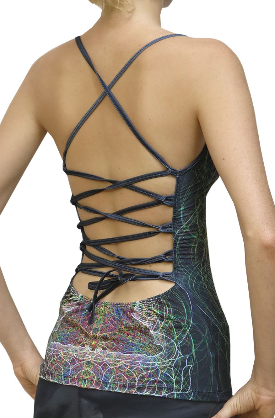 Sublime Kali Top : Rainbow Buddha - Women Tops - Space Tribe