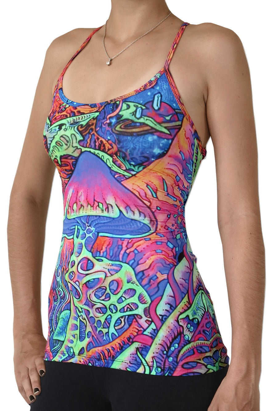 Sublime Kali Top : Psy Shroom - Women Tops - Space Tribe