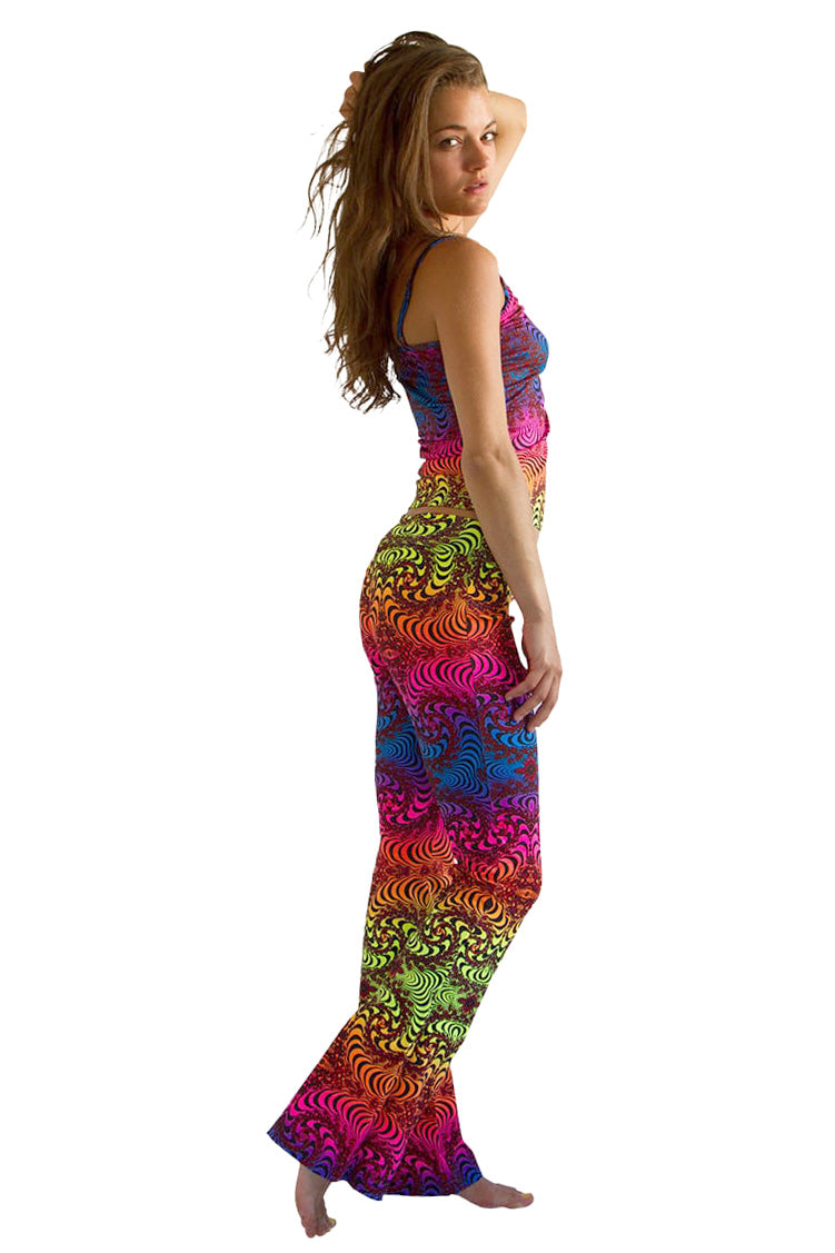 Strap Top : Rainbow Fractal - Women Tops - Space Tribe