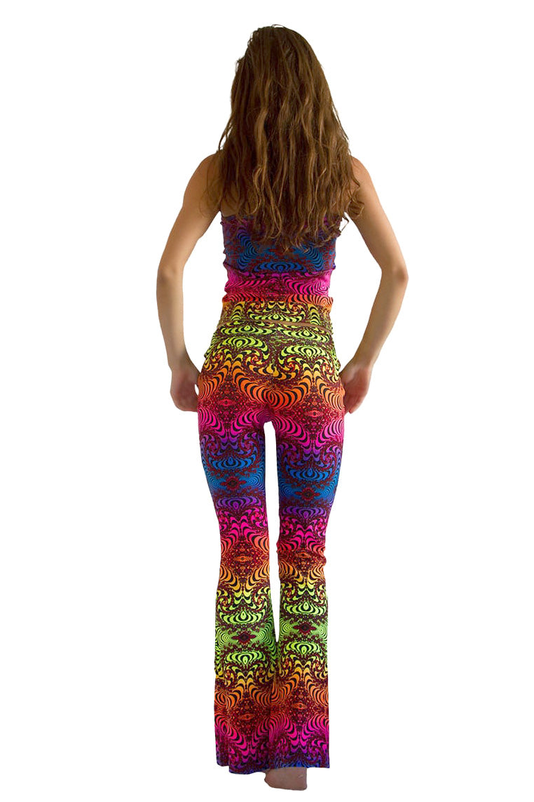 Strap Top : Rainbow Fractal - Women Tops - Space Tribe