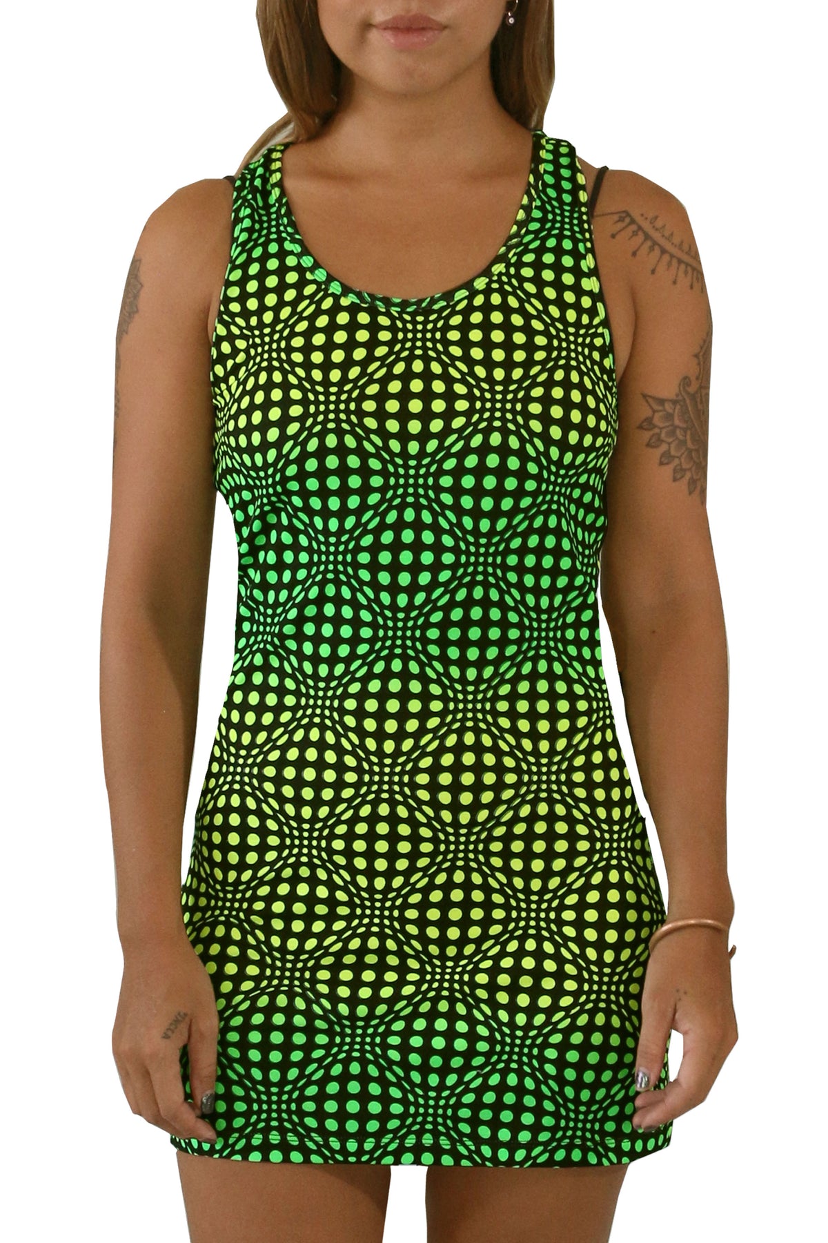 Tank Gurl : Lime Wobberelli - Women Tops - Space Tribe