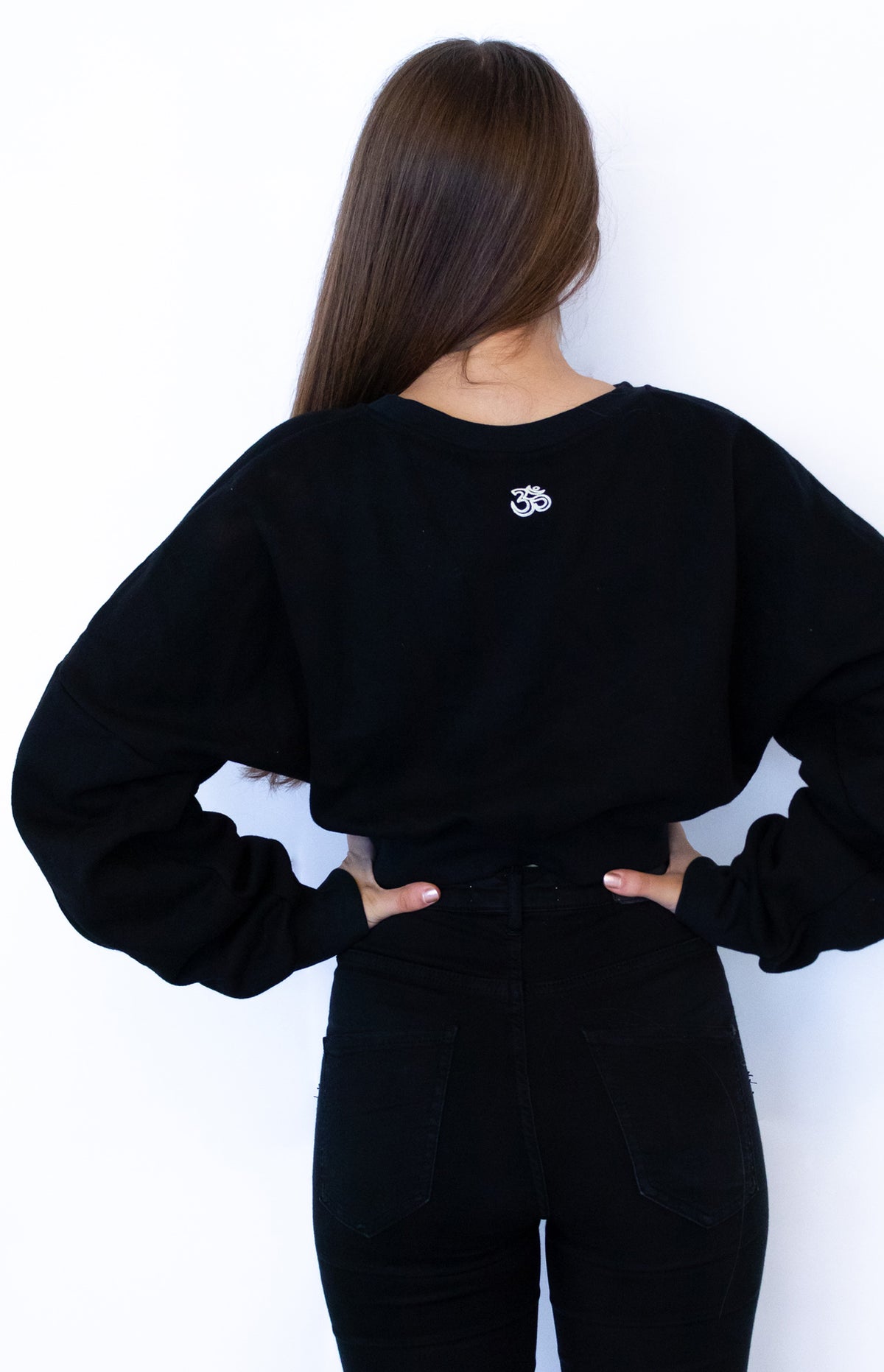 Cropped Sweat : Glow Chakra print - Women Tops - Space Tribe