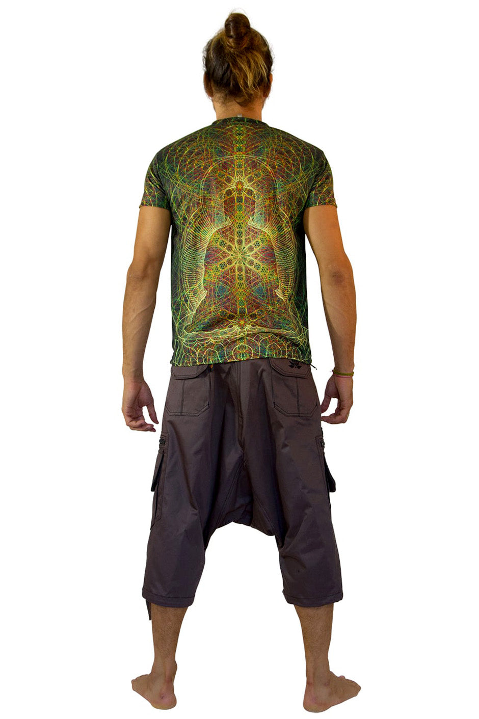 UV Sublime S/S T : Rainbow Buddha - Men T-Shirts - Space Tribe
