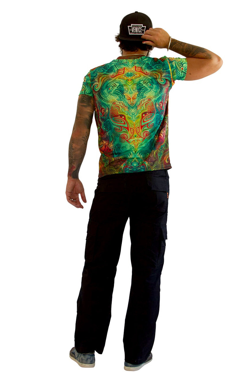 UV Sublime S/S T : Ancestral Ornament - Men T-Shirts - Space Tribe
